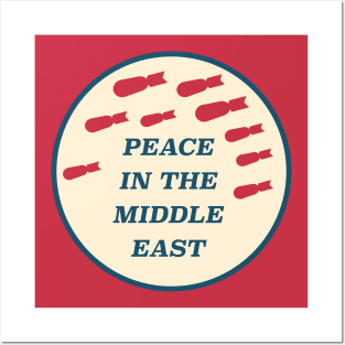 Peace In The Middle East Posters and Art